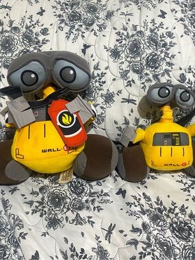 Pixar WALL·E Robot Plush Pair disney